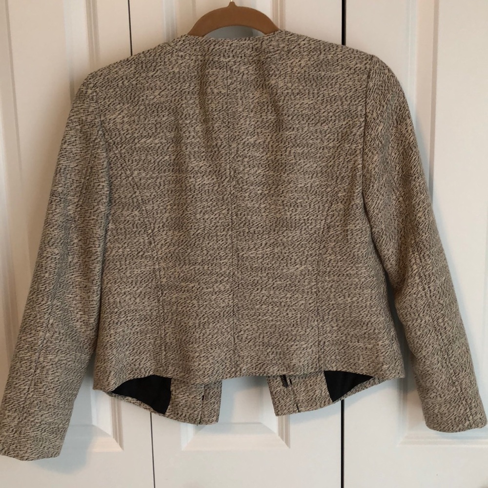 Loft jacket. Tan and black. Size 2. - Picture 2 of 3